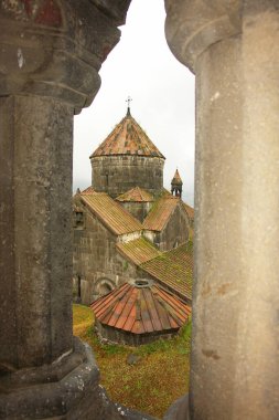 Haghpat Armenian monastery located in the Ararat Plain in Armenia clipart