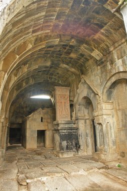 Haghpat Armenian monastery located in the Ararat Plain in Armenia clipart