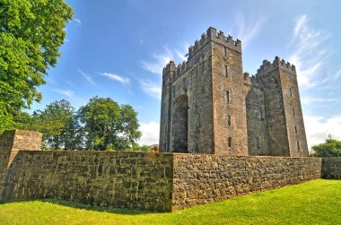 Bunratty Castle  - a large 15th-century tower house in County Clare, Ireland clipart