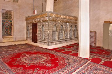  The Mosque of Queen Arwa bint Ahmad Al-Sulayhi, or the Queen Arwa Mosque, a historical mosque in Jibla, Yemen.                               clipart