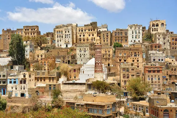 stock image   Jibl  -  town in south-western Yemen.                             