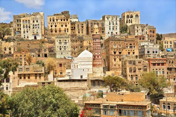 stock image   Jibl  -  town in south-western Yemen.                             