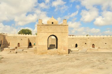 Azerbaycan Bakü 'deki Bakü Ateshgah 