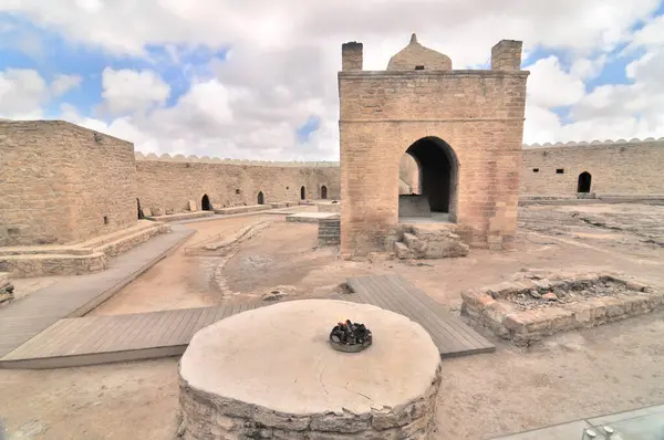 Azerbaycan Bakü 'deki Bakü Ateshgah 