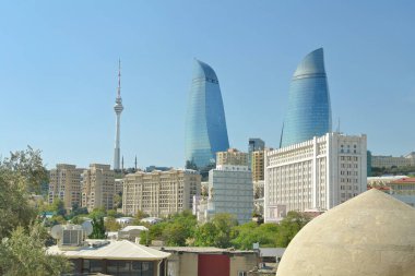       Bakü - Azerbaycan 'ın başkenti ve en büyük şehri                         