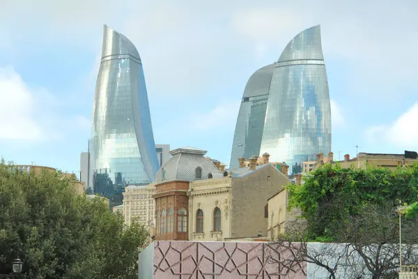 stock image       Baku - the capital and largest city of Azerbaijan                         