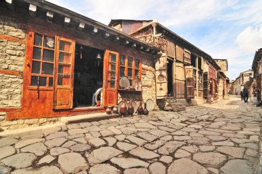 Lahij  - a village with handicrafts traditions in Azerbaijan clipart