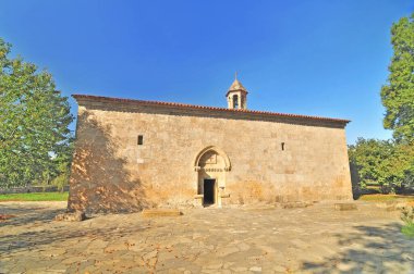 Albanian Chotari or Jotaari church in the town of Nij, Azerbaijan clipart