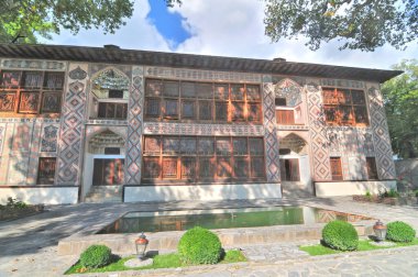 The Palace of Shaki Khans in Shaki, Azerbaijan clipart