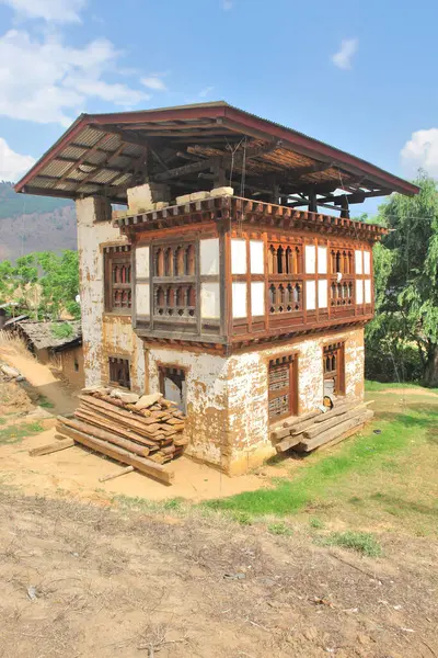 stock image    Chimi Lhakhang, also known as Chime Lhakhang  temple, a Buddhist monastery in Punakha District, Bhutan.                            