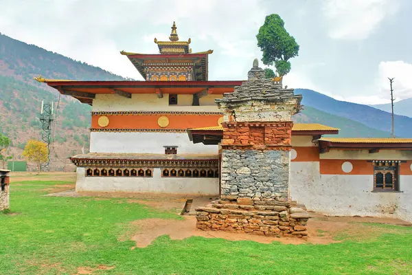 stock image    Chimi Lhakhang, also known as Chime Lhakhang  temple, a Buddhist monastery in Punakha District, Bhutan.                            