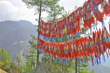 Taktshang Manastırı, Bhutan 'da bir kaya kayalığında kaplan yuvası olarak adlandırıldı.