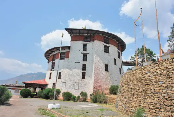 stock image        The historic building of Paro Ta-dzong in Bhutan                        