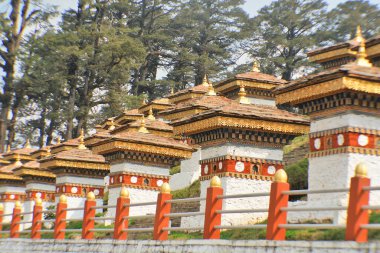       The Punakha Dzong administrative centre of Punakha District in Punakha, Bhutan                          clipart