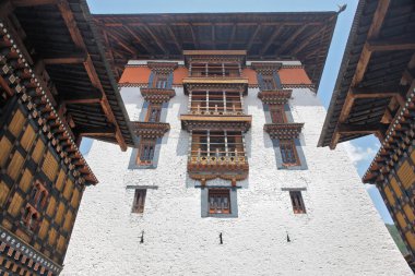 Punakha Dzong yönetim merkezi Punakha, Butan 'da.