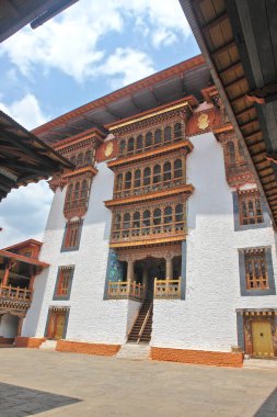 Punakha Dzong yönetim merkezi Punakha, Butan 'da.