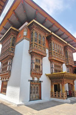 Punakha Dzong yönetim merkezi Punakha, Butan 'da.