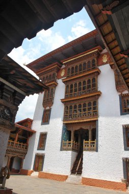 Punakha Dzong yönetim merkezi Punakha, Butan 'da.