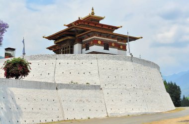 Punakha Dzong yönetim merkezi Punakha, Butan 'da.