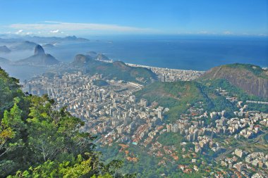 Brezilya, Corcovado 'dan Rio de Janeiro Panoraması