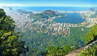 Brezilya, Corcovado 'dan Rio de Janeiro Panoraması