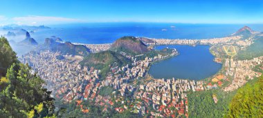 Brezilya, Corcovado 'dan Rio de Janeiro Panoraması
