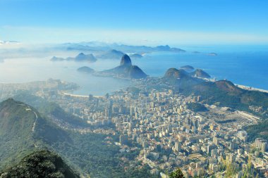 Brezilya, Corcovado 'dan Rio de Janeiro Panoraması