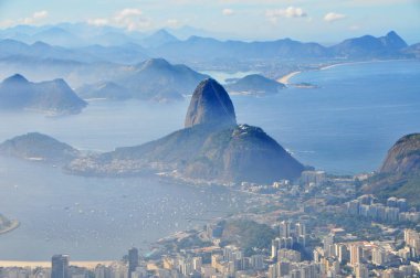 Brezilya, Corcovado 'dan Rio de Janeiro Panoraması