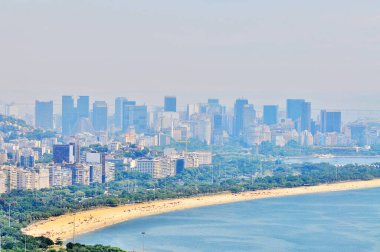 Brezilya 'nın Sugarloaf Dağı' ndan Rio de Janeiro Panoraması