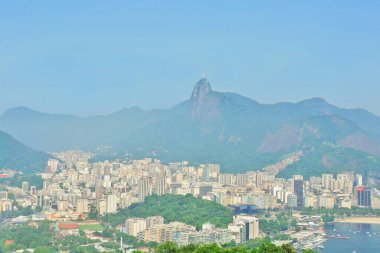 Brezilya 'nın Sugarloaf Dağı' ndan Rio de Janeiro Panoraması
