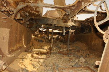 Libya ordu teçhizatı Çad ile askeri çatışma sırasında imha edildi