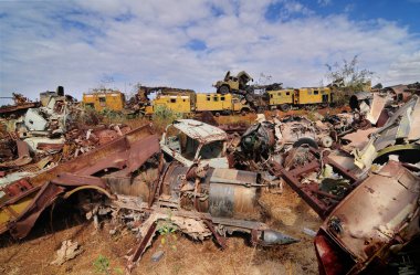 Rusya yapımı Etiyopya zırhı Eritre gerillaları tarafından bağımsızlık savaşı sırasında yok edildi.
