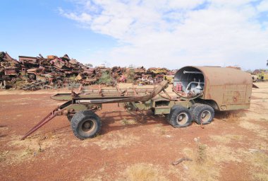 Rusya yapımı Etiyopya zırhı Eritre gerillaları tarafından bağımsızlık savaşı sırasında yok edildi.