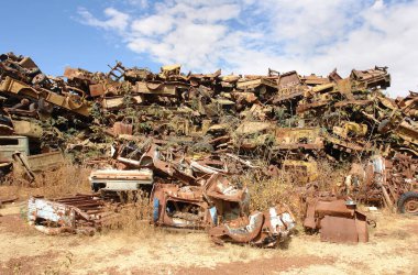 Rusya yapımı Etiyopya zırhı Eritre gerillaları tarafından bağımsızlık savaşı sırasında yok edildi.
