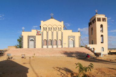 Eritrean Orthodoxchurch  in Barentu, Eritrea clipart