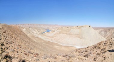 Zulfiqar Lake in Afghanistan's Band-e Amir National Park clipart