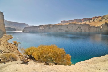 Afganistan 'daki Band-e Amir Ulusal Parkı' nda göller
