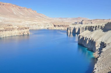 Afganistan 'daki Band-e Amir Ulusal Parkı' nda göller