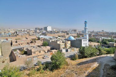 Kaleden Afgan şehri Herat 'ın manzarası