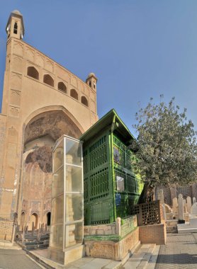 The Shrine of Khwaja Abd Allah or Abdullah Ansari Shrine Complex  located at the village of Gazur Gah northeast of Herat, Afghanistan clipart