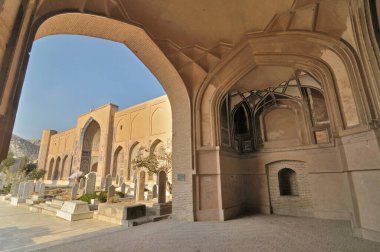 The Shrine of Khwaja Abd Allah or Abdullah Ansari Shrine Complex  located at the village of Gazur Gah northeast of Herat, Afghanistan clipart