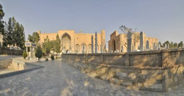 The Shrine of Khwaja Abd Allah or Abdullah Ansari Shrine Complex  located at the village of Gazur Gah northeast of Herat, Afghanistan clipart