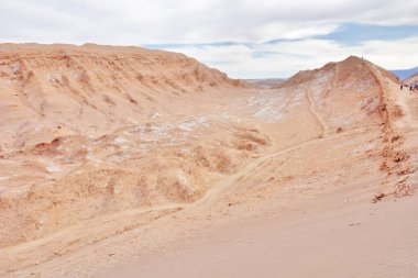 The so-called Valley of the Moon in the Chilean Atacama Desert  west of San Pedro de Atacama clipart