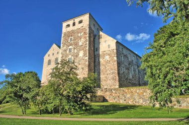 Turku Kalesi - Finlandiya 'nın Turku şehrinde bir ortaçağ binası.