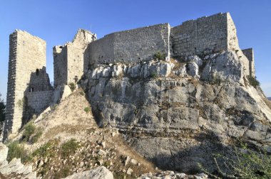  Ürdün 'deki Ortaçağ Ajloun Kalesi                              