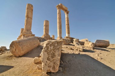    Ürdün 'deki Amman Herkül Tapınağı                            