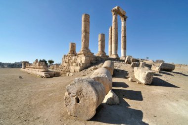    Ürdün 'deki Amman Herkül Tapınağı                            