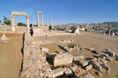    Ürdün 'deki Amman Herkül Tapınağı                            