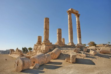    Ürdün 'deki Amman Herkül Tapınağı                            