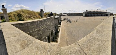 Halifax Kalesi Halifax, Nova Scotia 'daki Citadel Hill' de yer almaktadır.